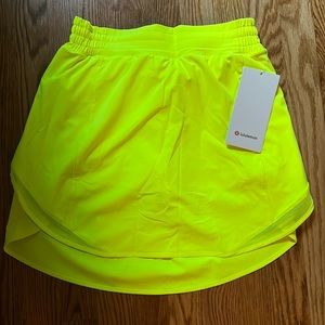 Lululemon hotty hot athletic skirt
